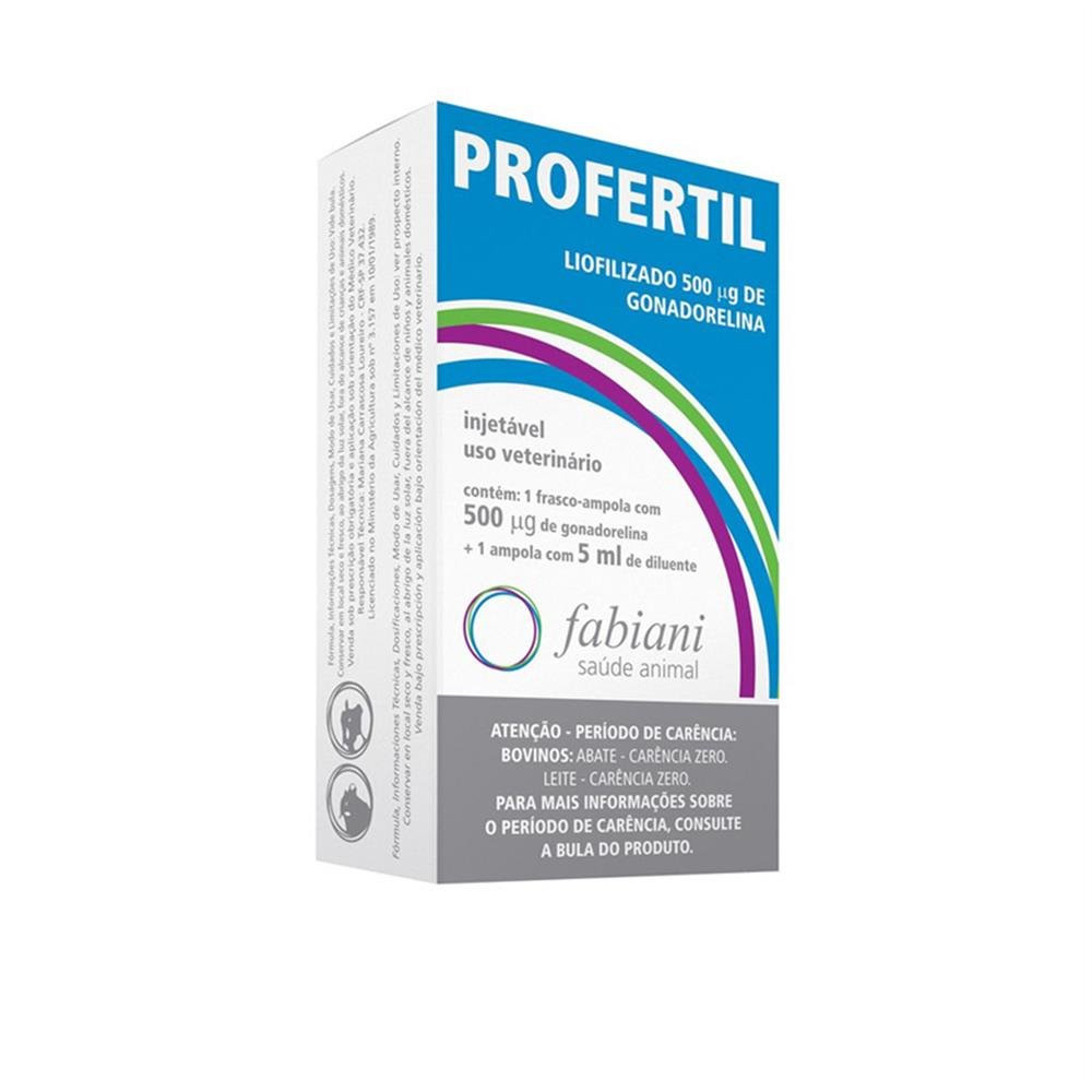 Profertil Injetavel Liofilizado Tortuga