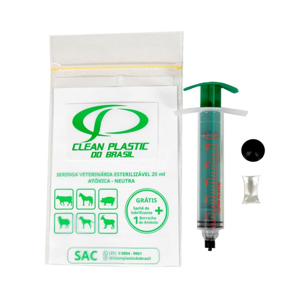 Seringa Manual Cleanplastic 25Ml