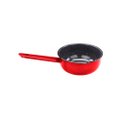 Papeiro Esmaltado 14/0,8L Cabo Tradicional Vermelho Metallouça C4