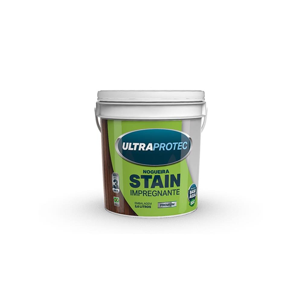 Verniz Stain Nogueira 3,6L Ultraprotec