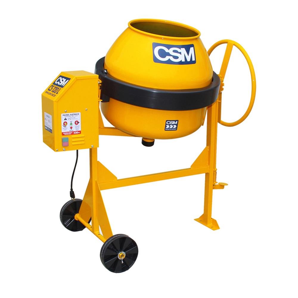 Betoneira 120L C/Motor Monofasico 127V Csm