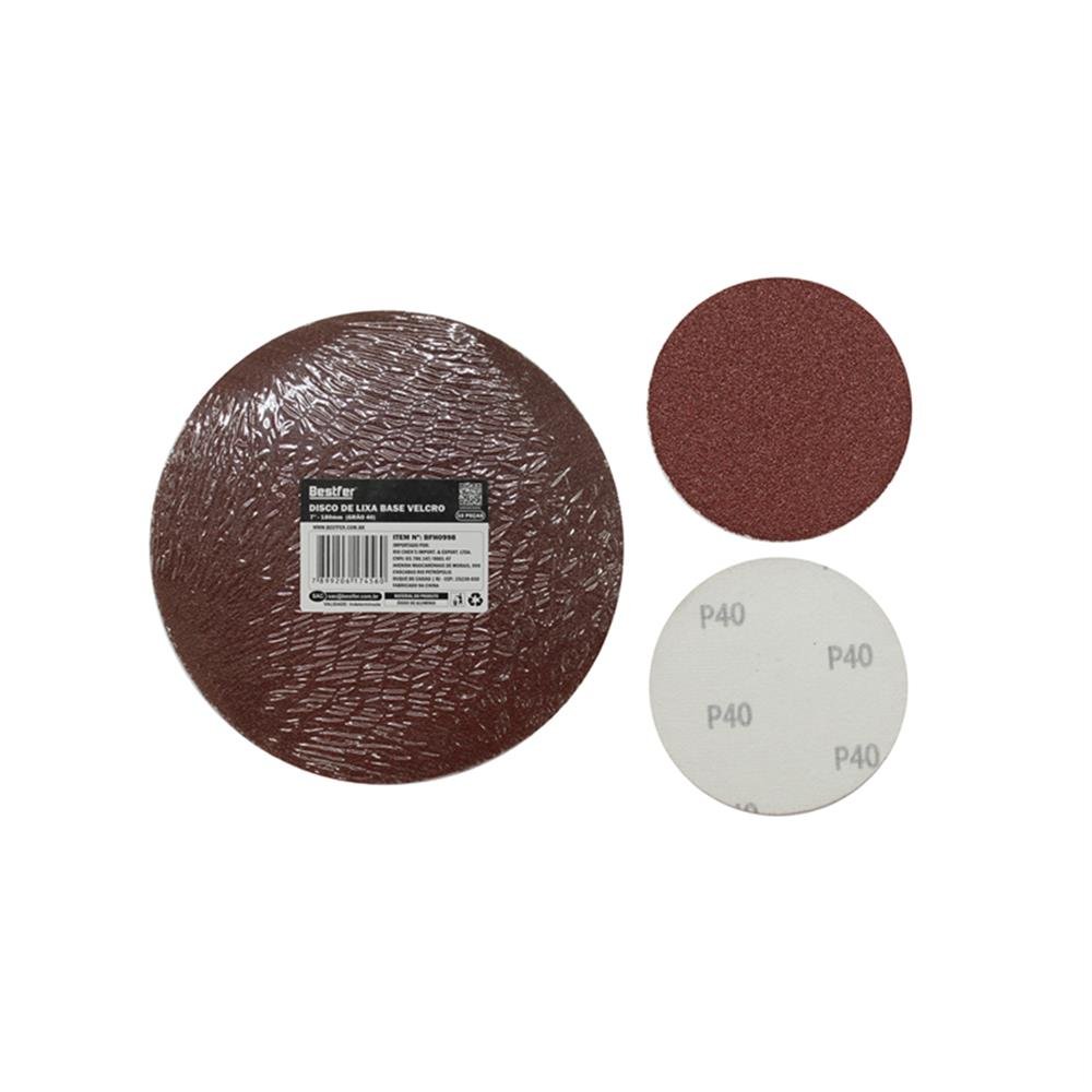 Disco Lixa Ferro 40 7 C/Velcro C10