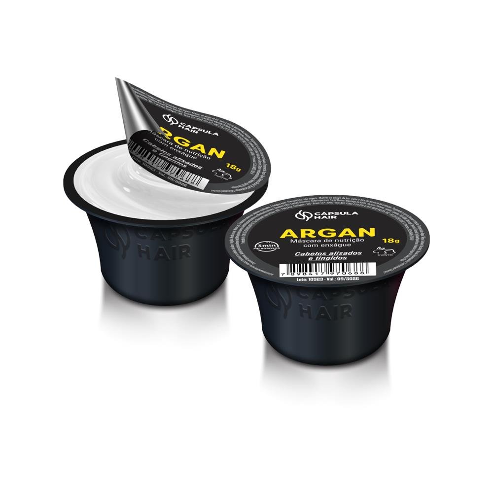 Display Cápsula Hair Argan com 24 unidades