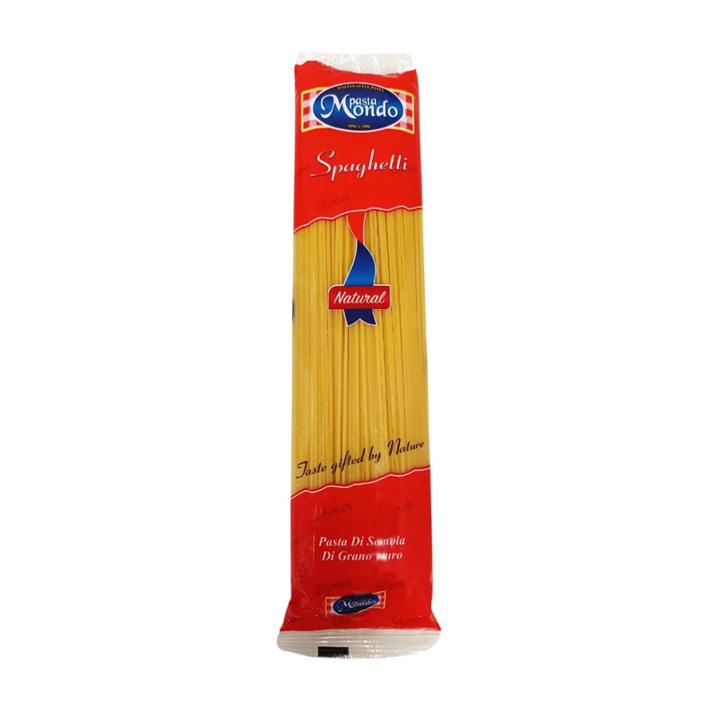 Macarrão Espaguete Mondo Pasta Embalagem 400g