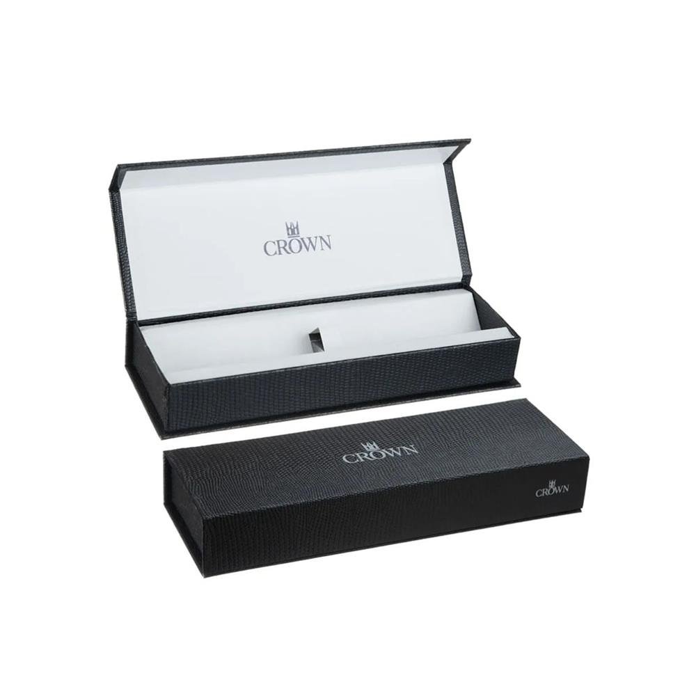 Caneta Esferográfica Crown Belissíma Prata DI10015S