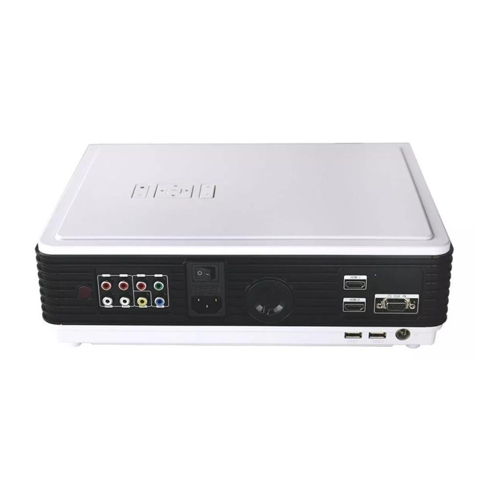 Projetor Multimídia Home Cinema Tomate Full HD Bivolt MPR-2002