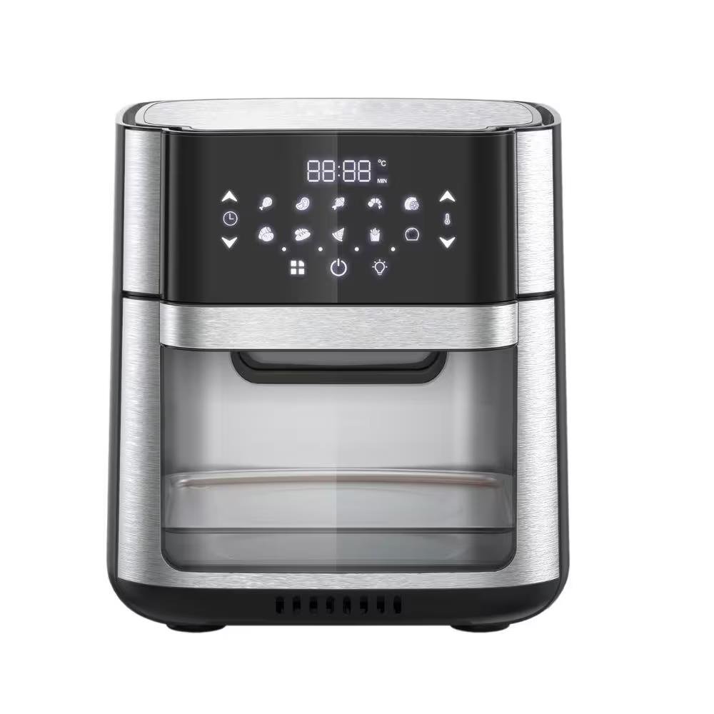 Air Fryer 12L 1700W Amvox ARF 1412 Oven Digital Touch Inox 220V