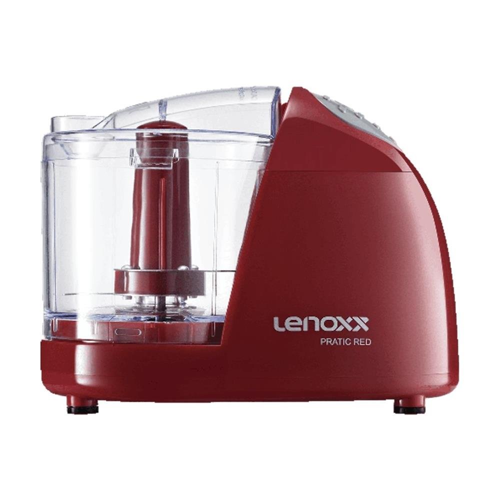Mini Processador De Alimentos Lenoxx Vermelho - Pratic Red Pmp 435 100w 220v