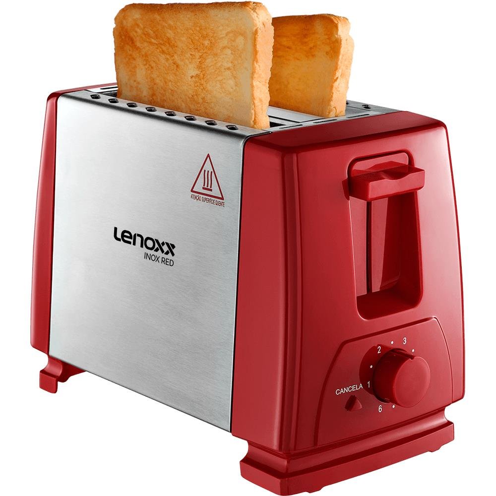 Torradeira Eletrica De Pães Inox Lenoxx Ptr 203 220v