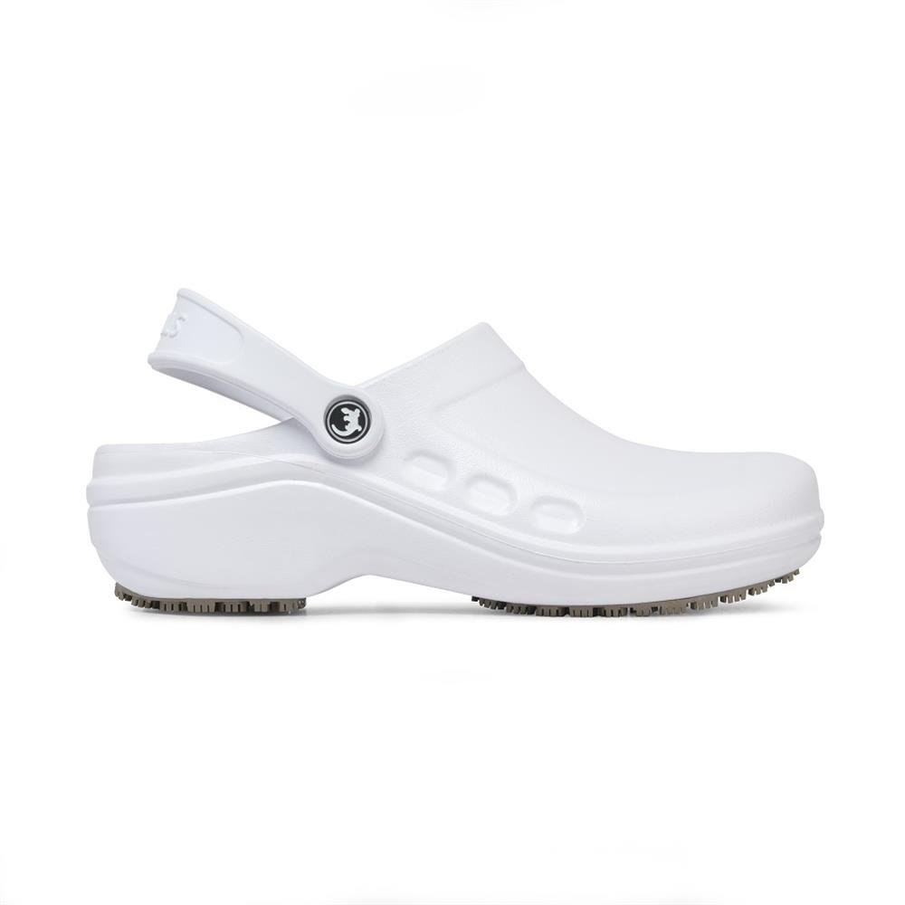 Tamanco Ocupacional Sticky Shoes Clog - CA 49.860 - SSC - Branco Tamanho 33