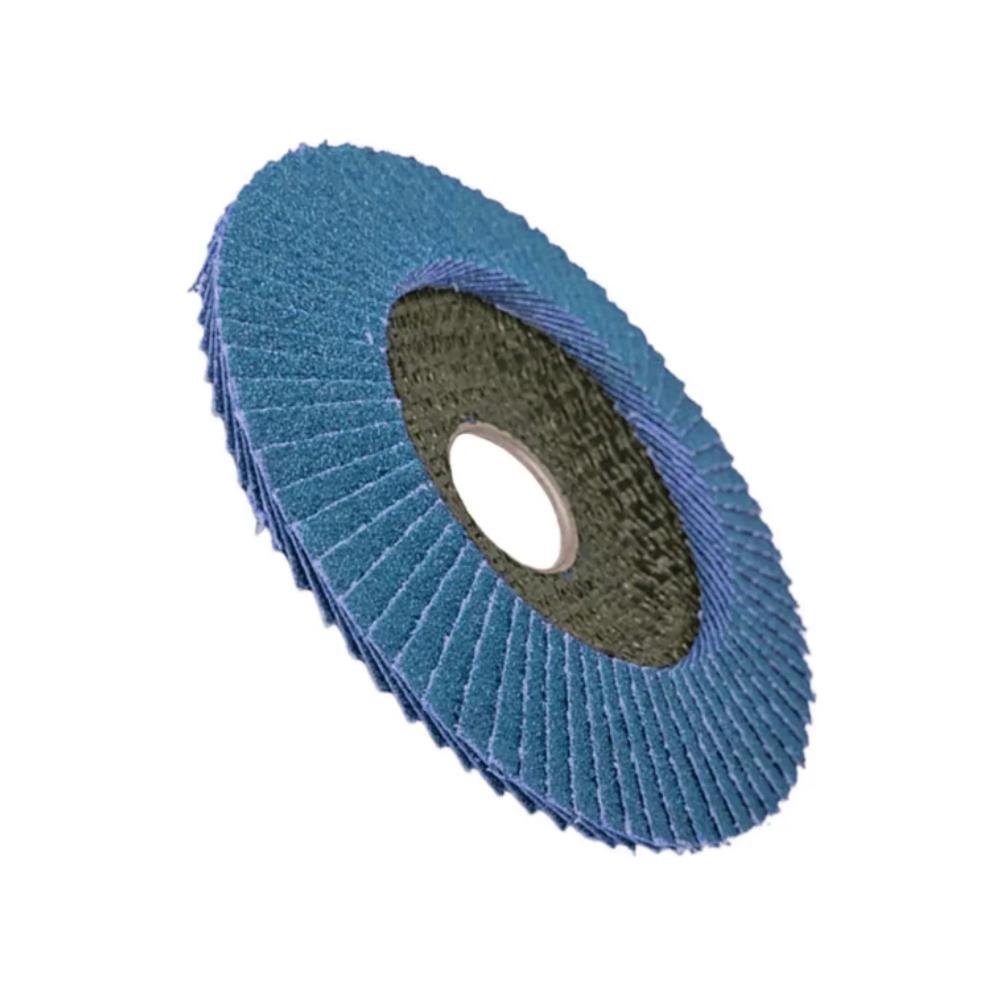 Disco Flap de Zircônia 125x22.23mm G40 Karbon Grafite - Embalagem com 5 Unidades