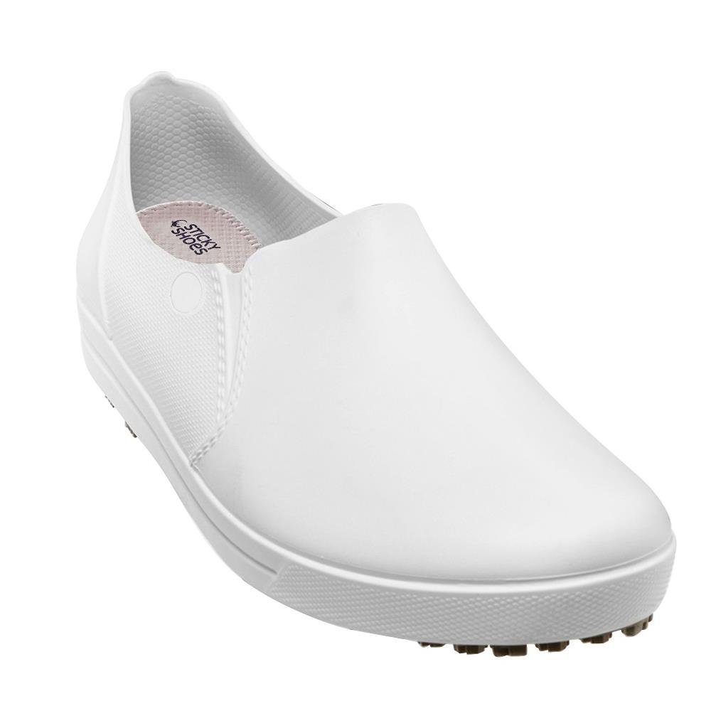 Sapato Ocupacional Sticky Shoes Tênis Feminino - CA 39.848 - STW - Branco Tamanho 33