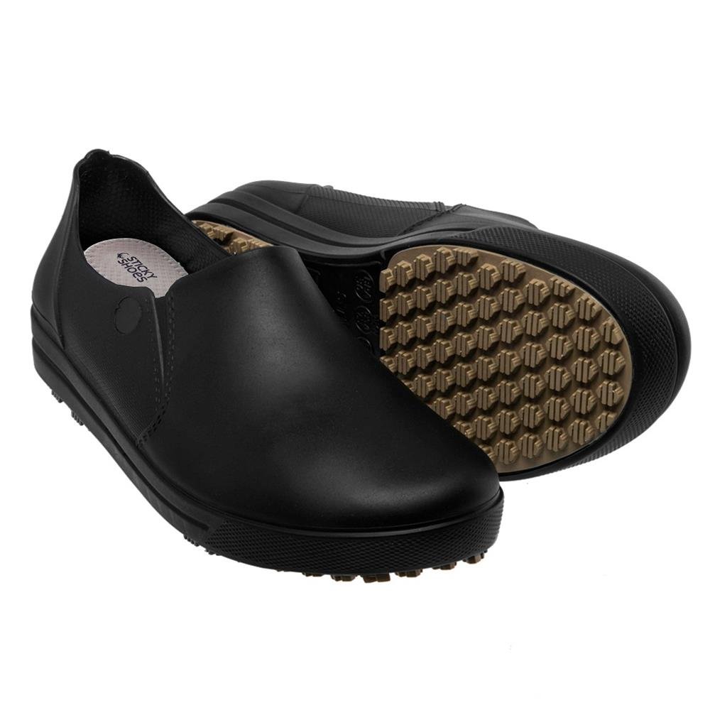 Sapato Ocupacional Sticky Shoes Tênis Feminino - CA 39.848 - STW - Preto Tamanho 33