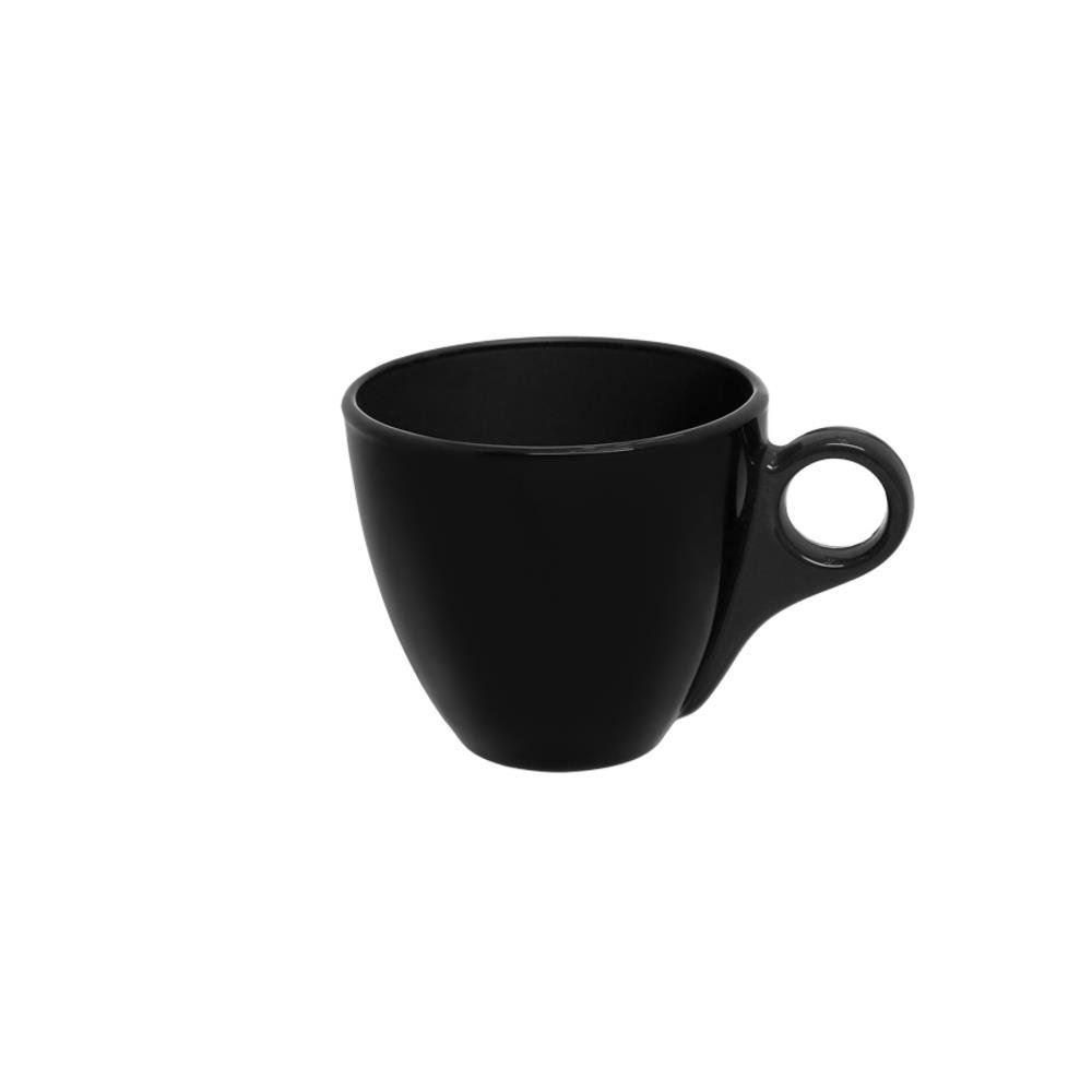Caneca Dubai Preto 170ML 6 Peças - Hauskraft