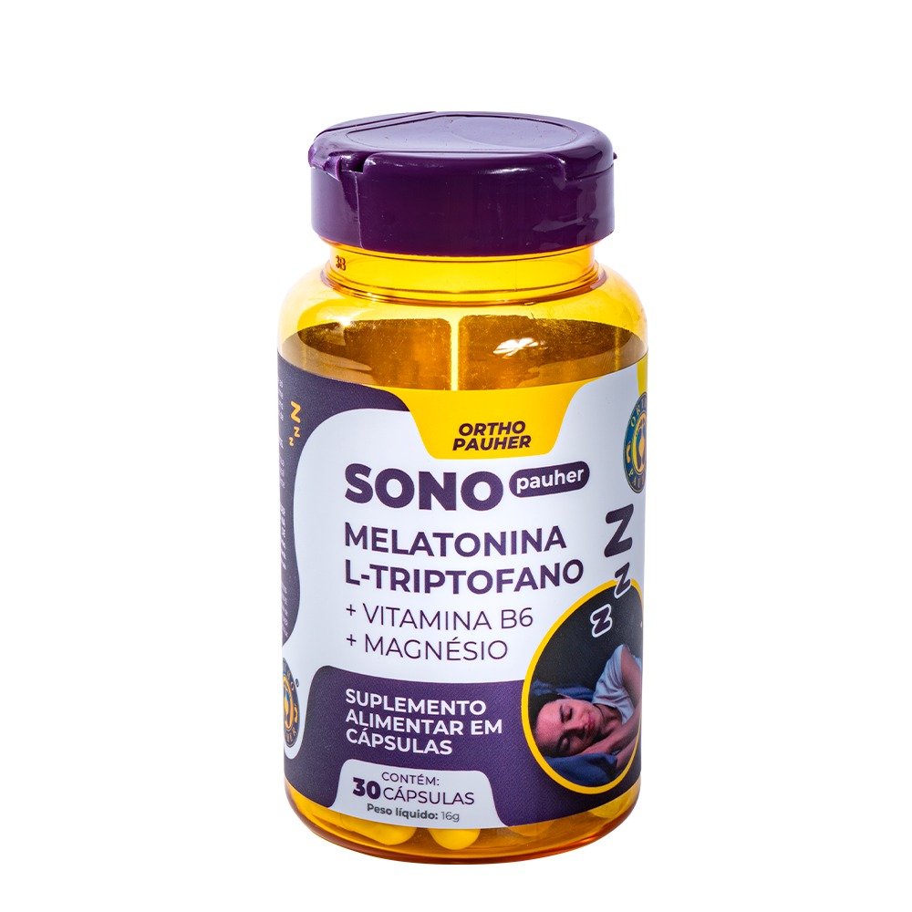Sono Pauher Suplemento Alimentar 30 Capsulas