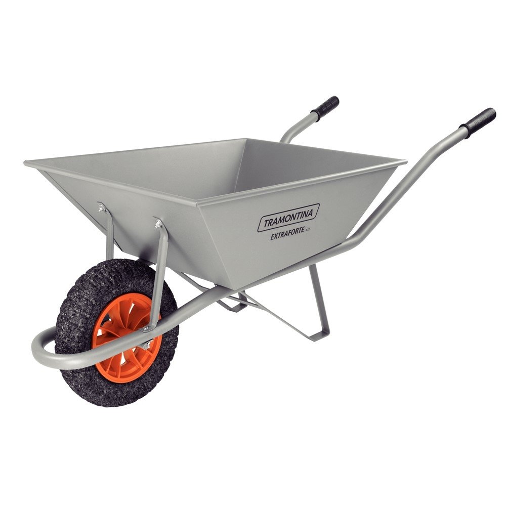 Carrinho de Mão Tramontina 65L CH20 Pneu Maciço