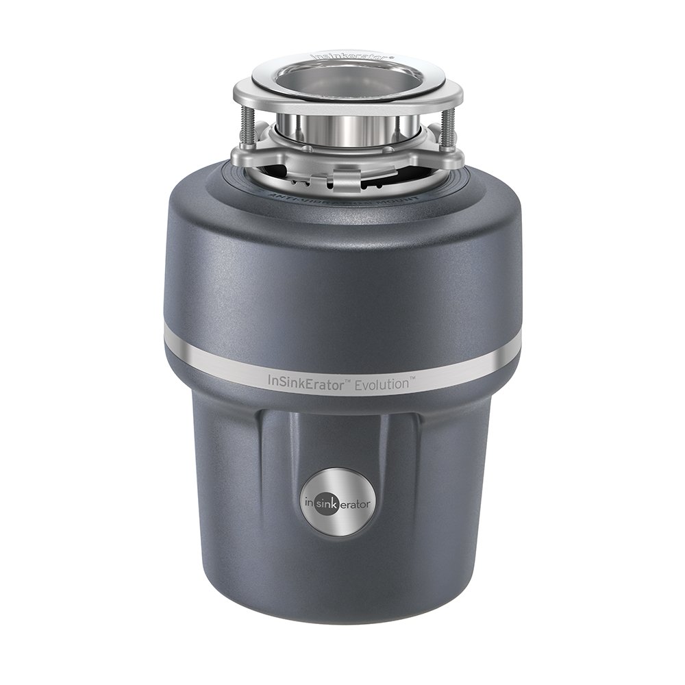Triturador de Residuos Alimentares Insinkerator Evolution 100 Em Aço Inox Azul 127v
