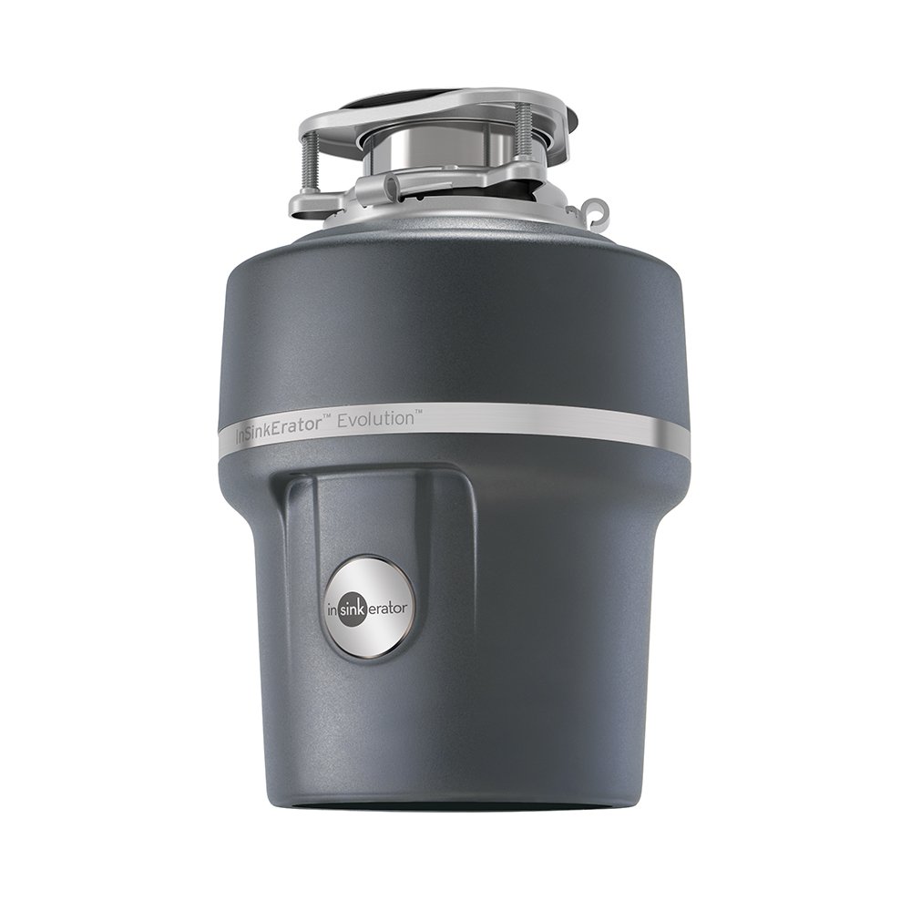 Triturador de Residuos Alimentares Insinkerator Evolution 100 Em Aço Inox Azul 127v