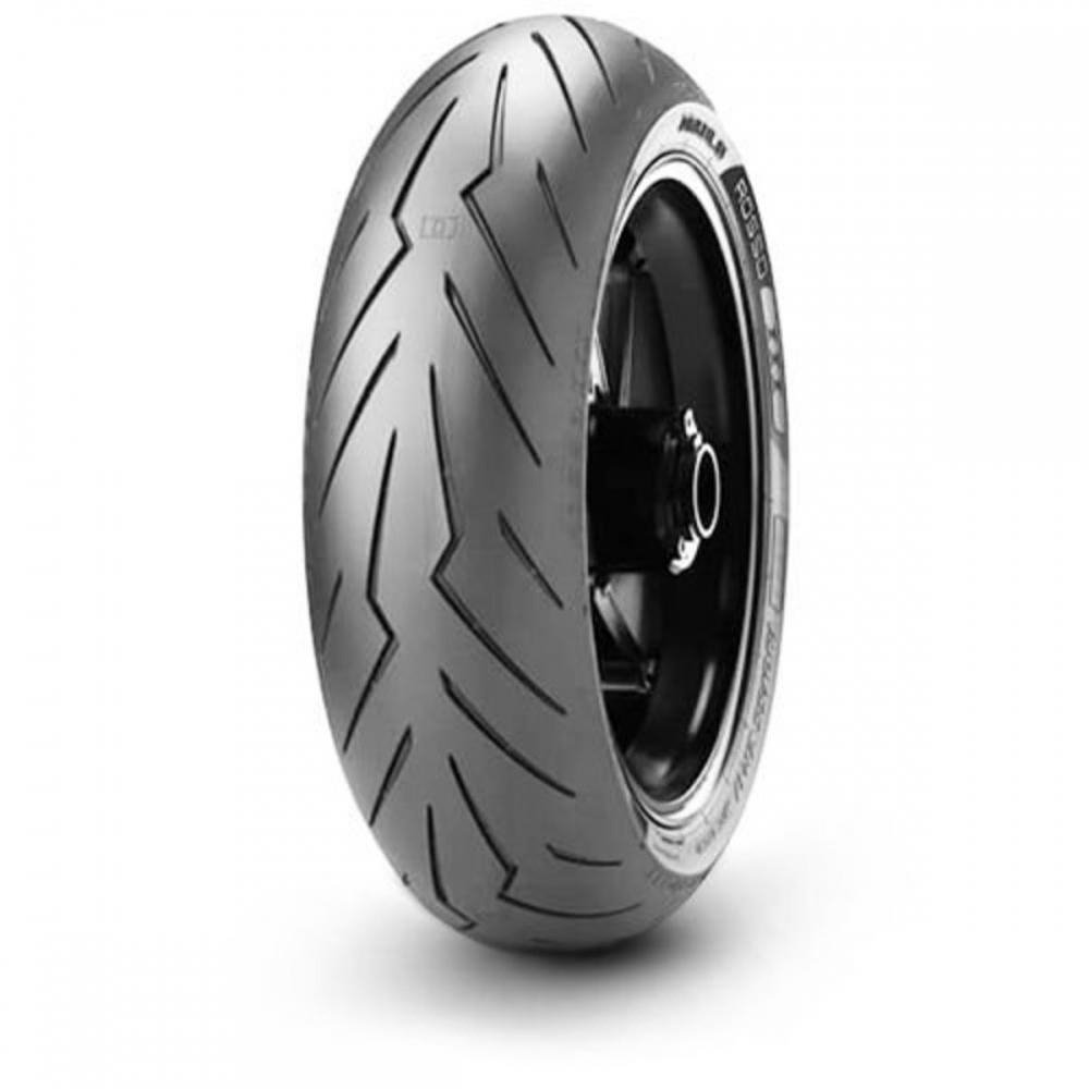 Pneu Traseiro para Moto Pirelli Aro 13 130/70-13m/c 63p Diablo Rosso Scooter