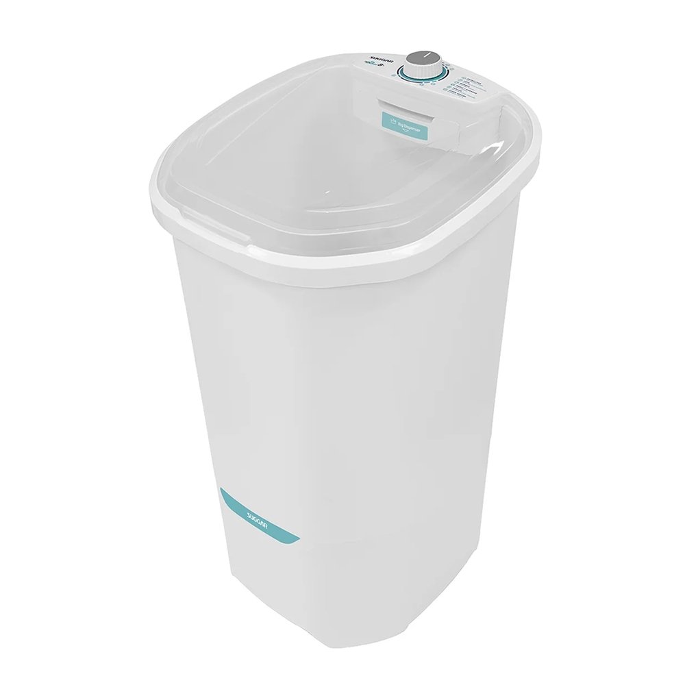 Lavadora de Roupas Semi Automática Suggar Neo Turbilhão LE8001 - 8Kg, Branco, 110V