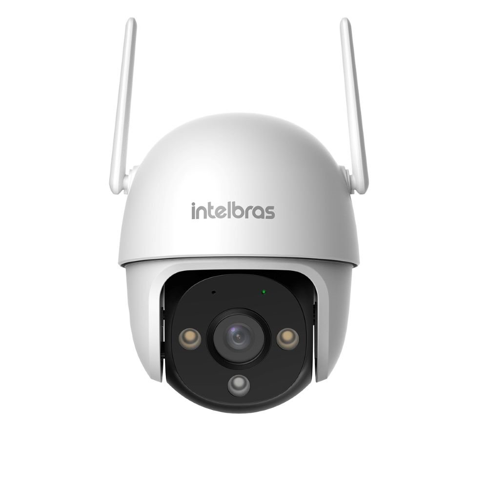Câmera Inteligente Intelbras IM7S - Externa, Full HD, Wi-Fi, Color, Branco