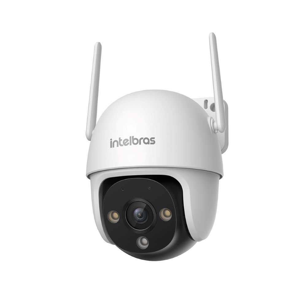 Câmera Inteligente Intelbras IM7S - Externa, Full HD, Wi-Fi, Color, Branco