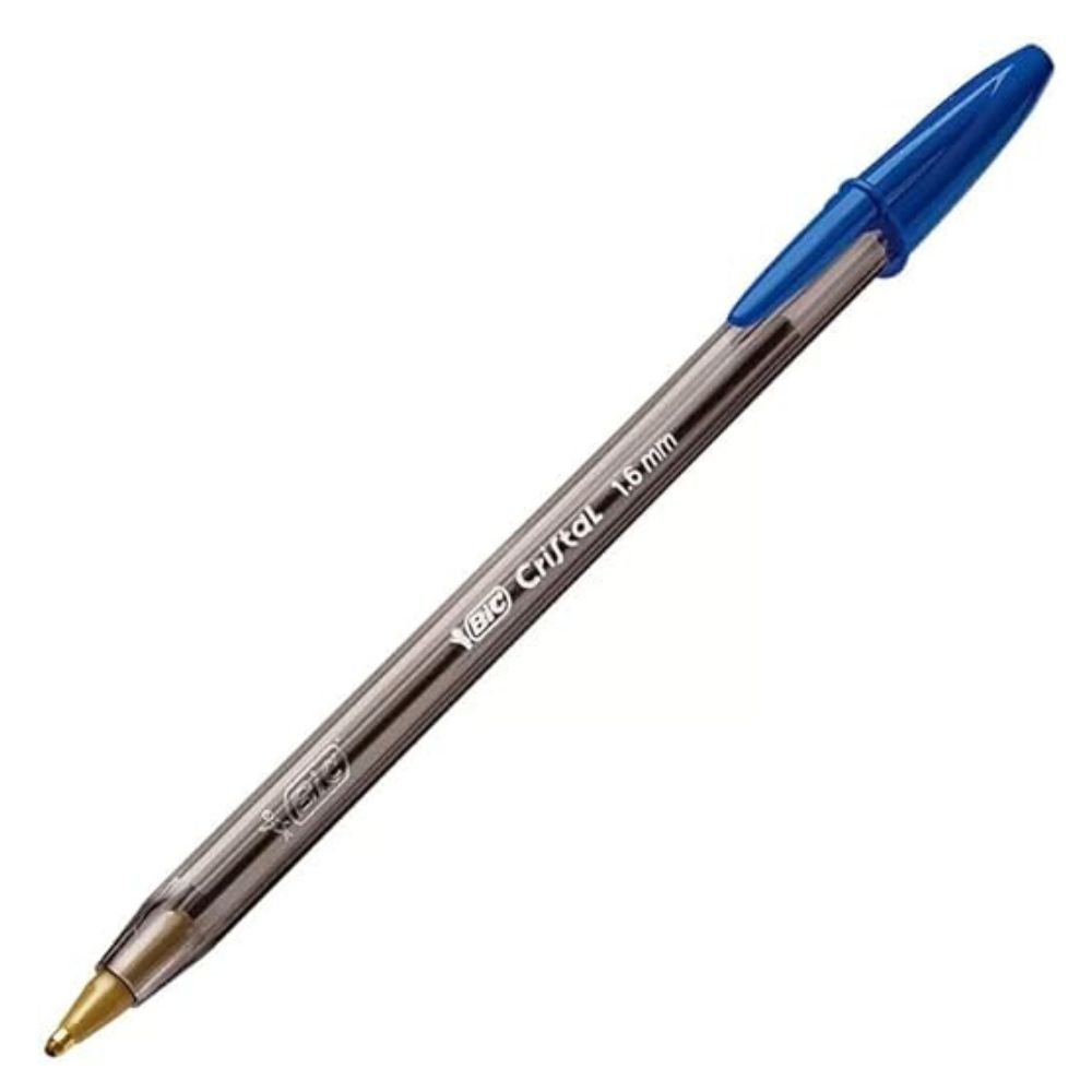 Caneta Esferografica Bic Cristal Intenso Azul Ponta Grossa Bold 1,6mm