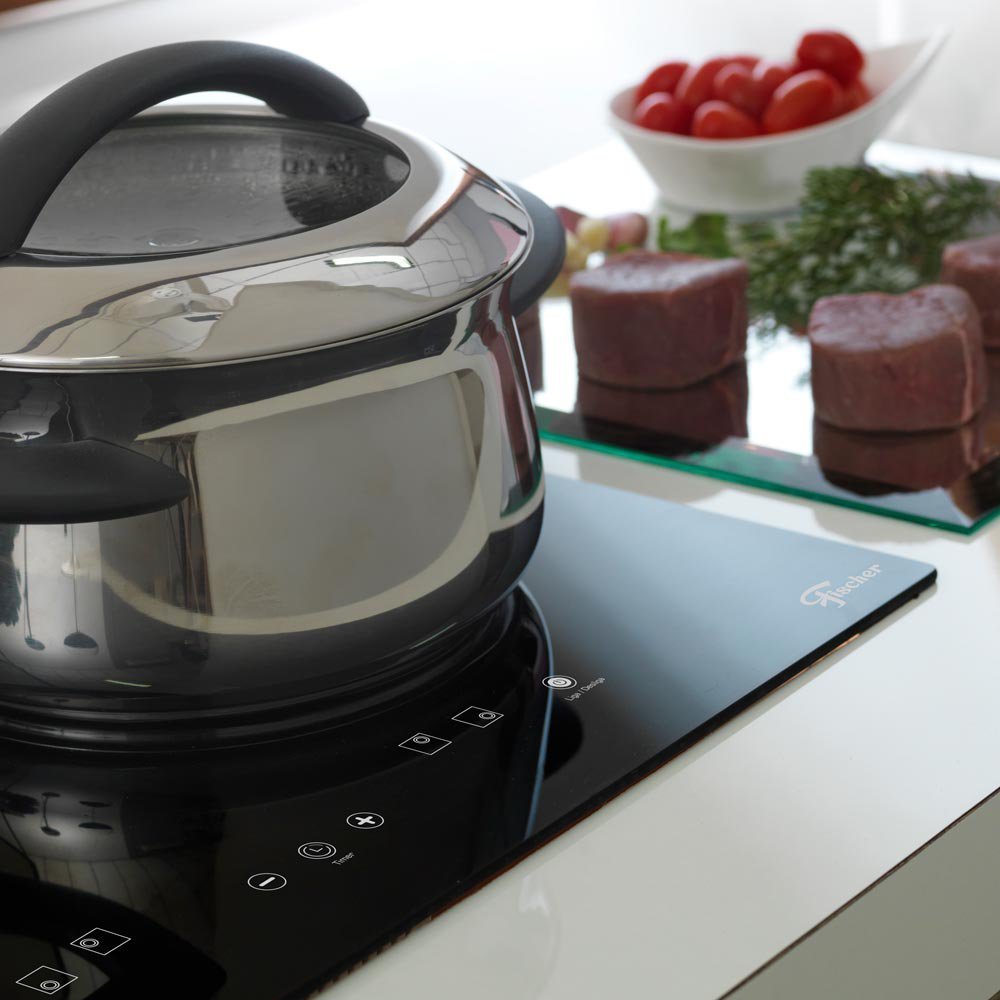 Fogão Cooktop 4 Queimadores por Indução Mesa Vitrocerâmica 220v Fischer