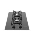 Cooktop Mesa de Vidro 2 Queimadores à Gás Suggar Preto Fg2002fvp Bivolt