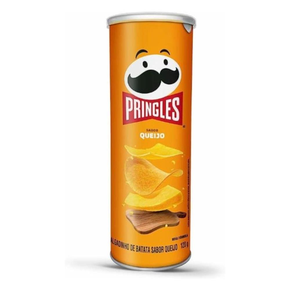 Batata Pringles Queijo 109G - Caixa Com 18 unidades