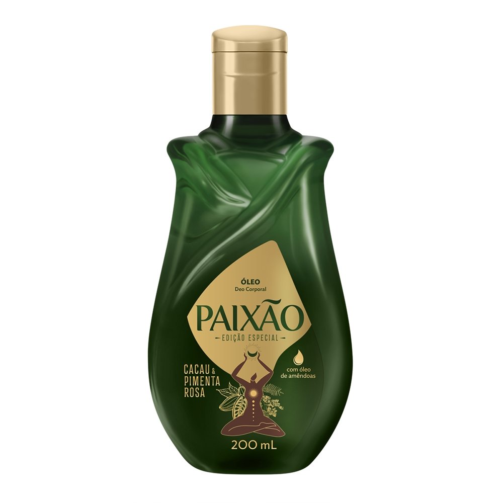 Óleo Corporal Paixão Cacau e Pimenta 200ml