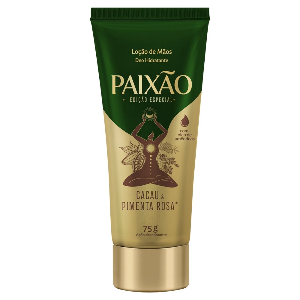 Hidratante Paixão Para Mãos Cacau e Pimenta 75g