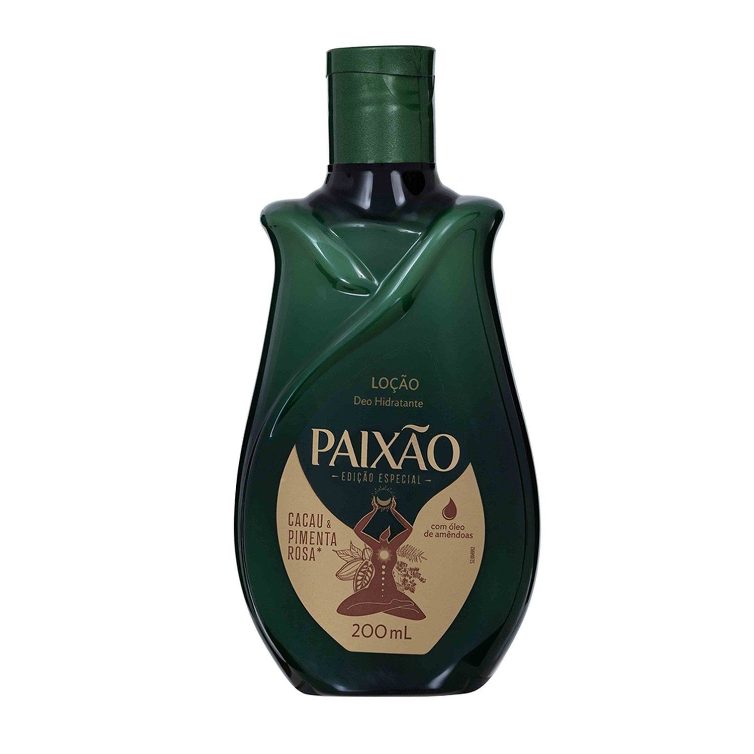 Loção Corporal Paixão Deo Hidratante Cacau e Pimenta Rosa 200ml