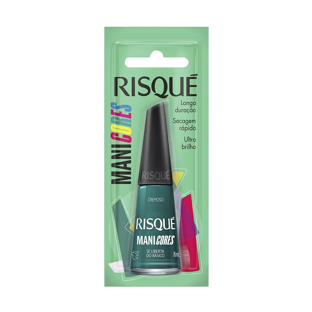 Esmalte Risqué Cremoso Se Liberta do Básico Blister 8ml