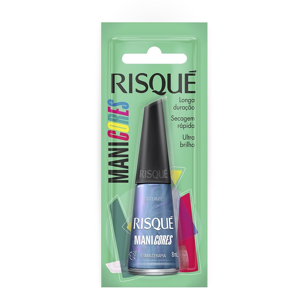 Esmalte Risqué Cintilante Esmalterapia Blister 8ml
