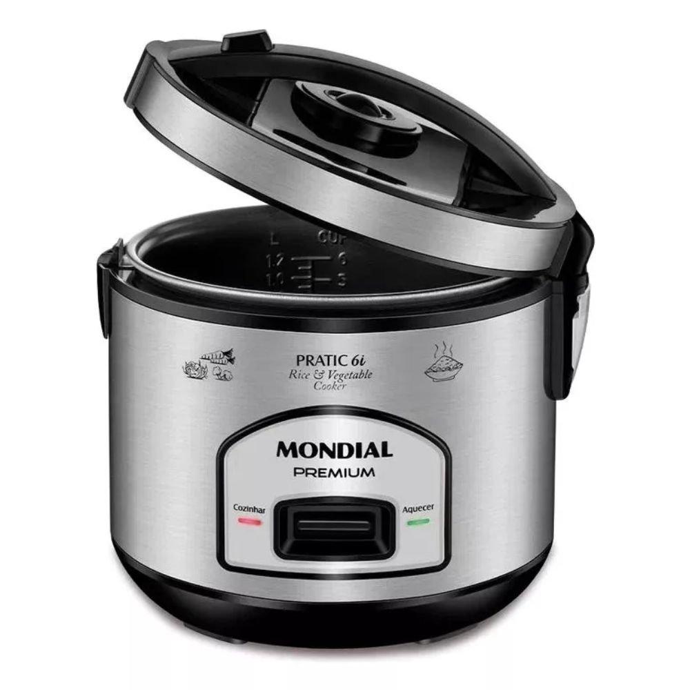 Panela Elétrica Mondial Pratic 6l Pe-43-6x 500w 220v