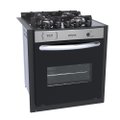 Fogão de Embutir Venax Gaudi Prisma 4 Bocas Inox Bivolt