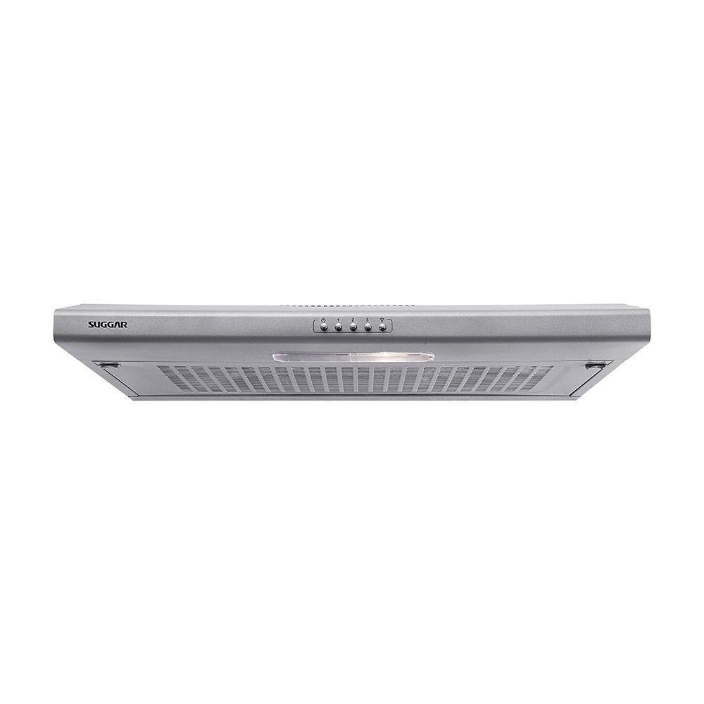 Depurador de ar Slim 80cm 3 Vel. Prata Com Manta Suggar 220v - Di802pr