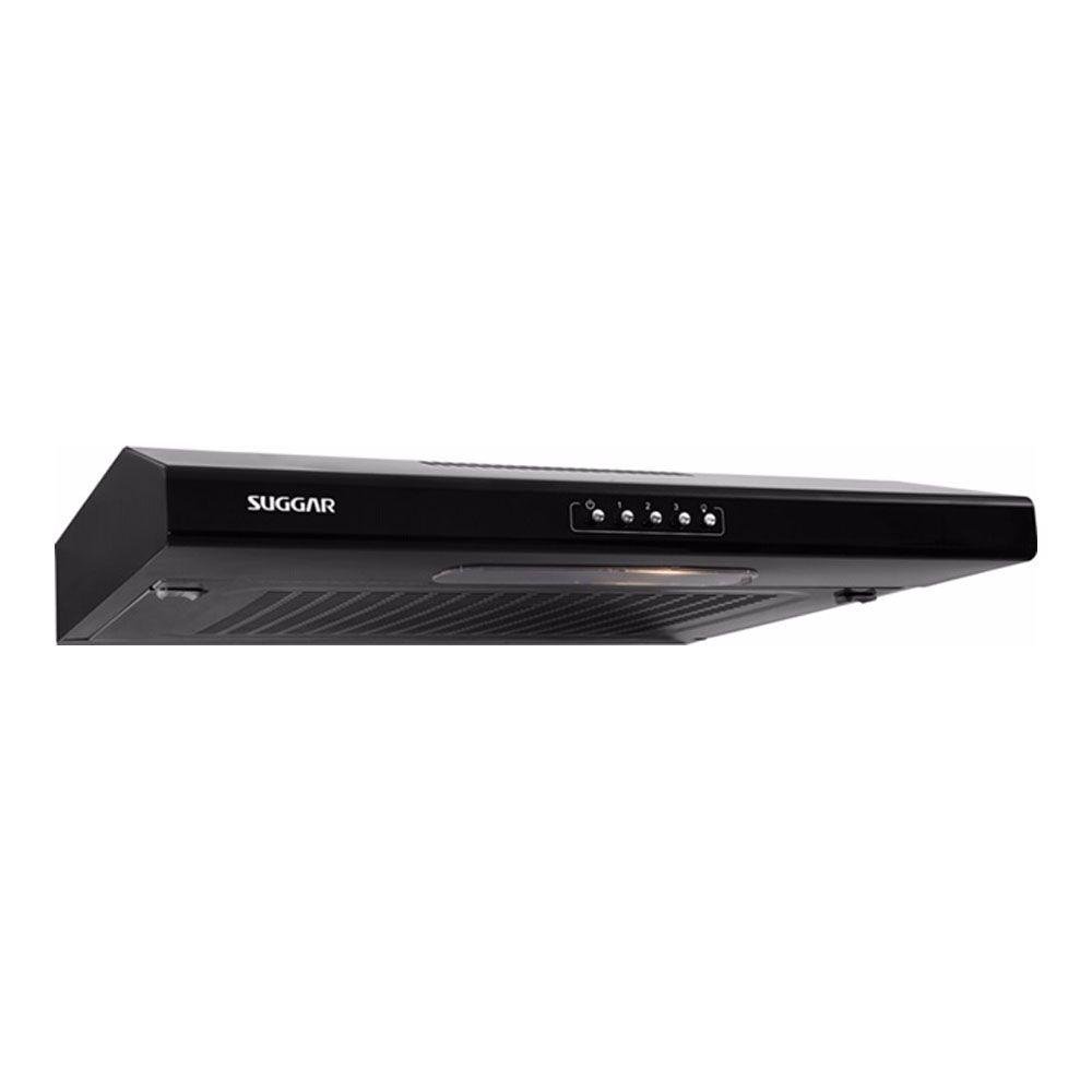 Depurador de ar Suggar Slim 60cm 105w 3 Velocidades Preto Di601pt - 127v