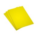 Papel Colorset A4 120Gr Griffe Amarelo C/50