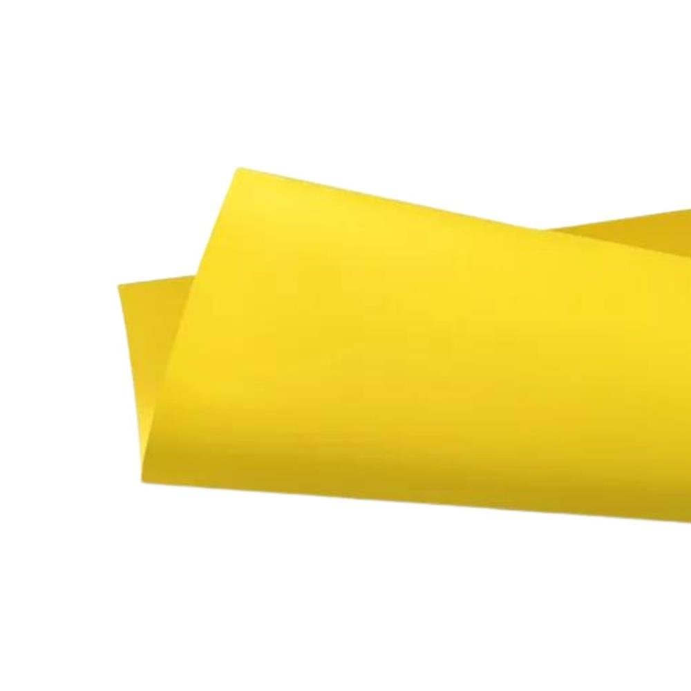 Papel Colorset A4 120Gr Griffe Amarelo C/50