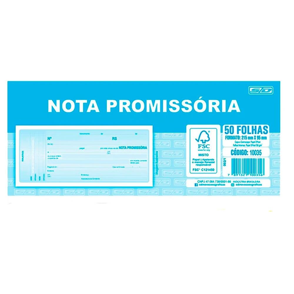 Nota Promissoria Sao Domingos 50F C/20 10035