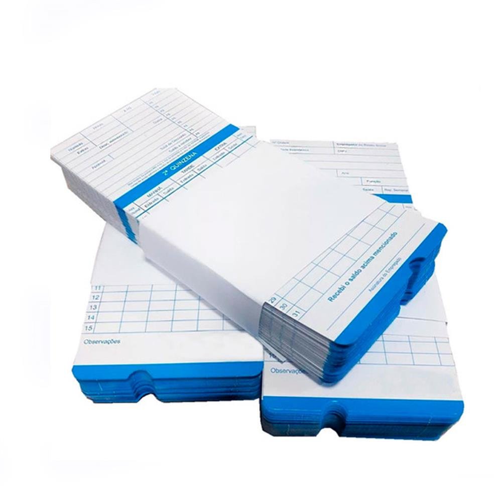 Cartao Ponto Relogio Cartografico Ceu Md 01 C/100 Unid