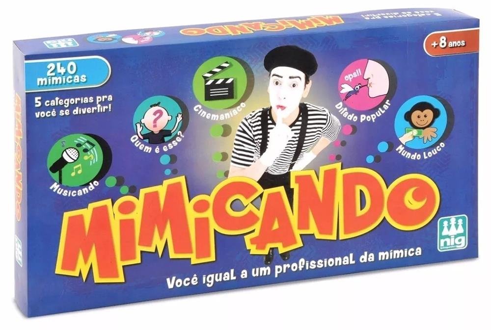 Jogo Mimicando 240 Mimicas Nig Ref 1130
