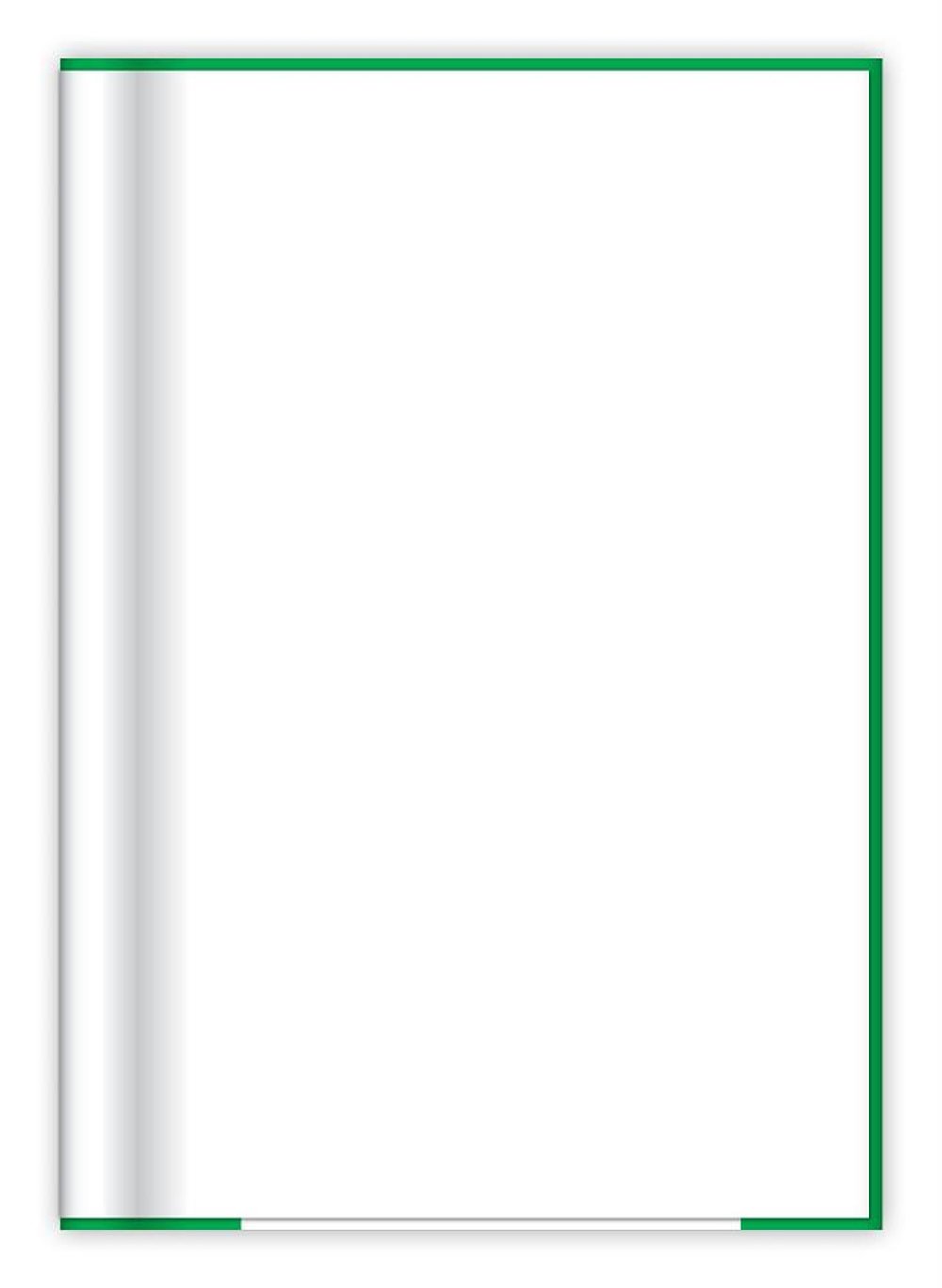 Caderno Credeal Costurado Capa Dura 96 Folhas Lift Verde C/5