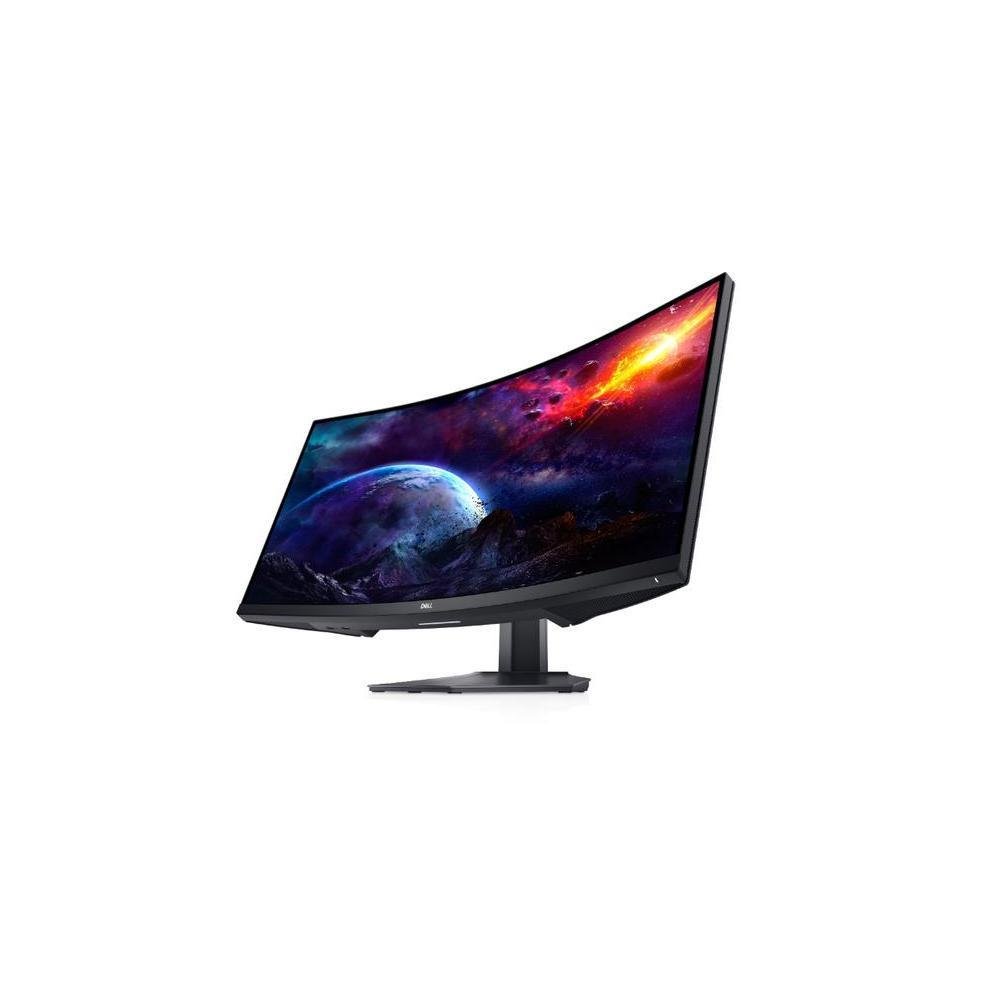 Monitor Dell Curvo Wqhd 34 S3422dwg Preto.