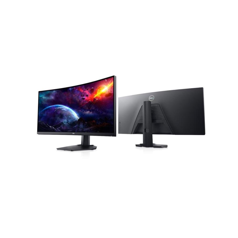 Monitor Dell Curvo Wqhd 34 S3422dwg Preto.