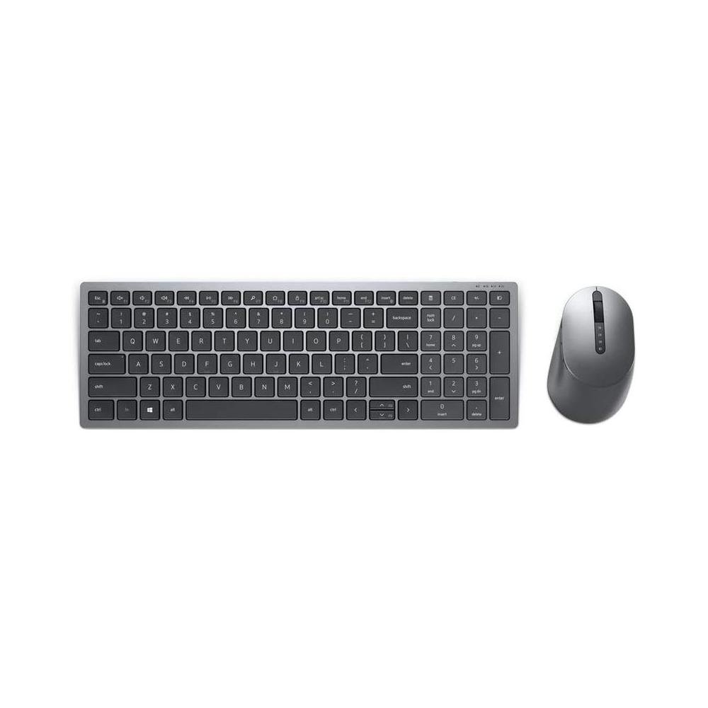 Teclado e Mouse Dell Sem Fio KM7120W Conexao BT+USB 1600DPI Optico,Cinzento tita - 580-AKPX.