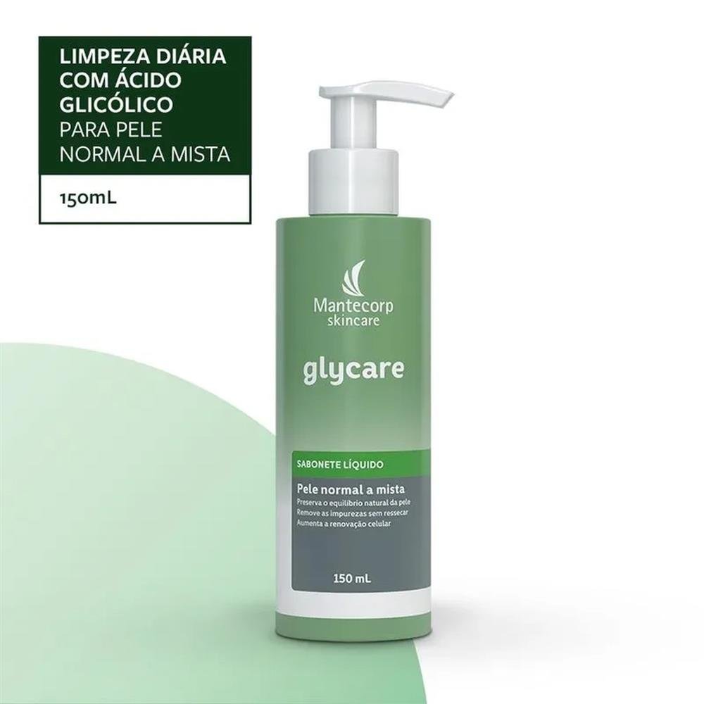 Sabonete Líquido Facial Glycare 150ml