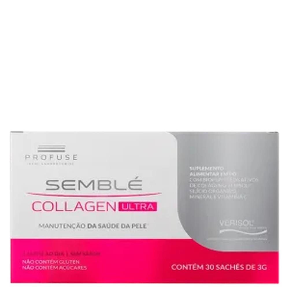 Suplemento Alimentar Semblé Collagen Ultra Profuse 30 sachês